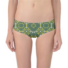 Abstract Pattern Geometric Backgrounds   Classic Bikini Bottoms by Eskimos