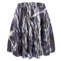 Abstract light games 5 High Waist Skirt View2