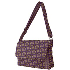 Olimedpurp Full Print Messenger Bag (s) by violetheavensky