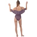 Olimedpurp Drape Piece Swimsuit View2