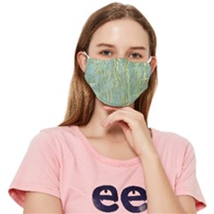Abstract Light Games 8 Fitted Cloth Face Mask (adult) by DimitriosArt