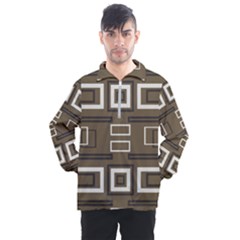 Abstract Pattern Geometric Backgrounds   Men s Half Zip Pullover by Eskimos