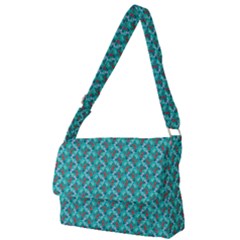 Digital Illusion Full Print Messenger Bag (l) by Sparkle