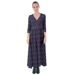 Fu Manchu Button Up Maxi Dress by Sparkle