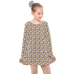 Fun Kids  Long Sleeve Dress by Sparkle