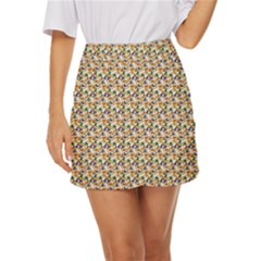 Fun Mini Front Wrap Skirt by Sparkle