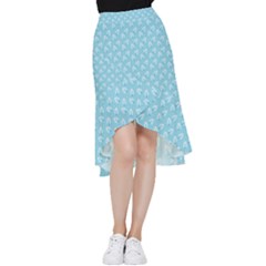Frozen Forest Frill Hi Low Chiffon Skirt by Sparkle