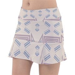 Abstract Pattern Geometric Backgrounds   Classic Tennis Skirt by Eskimos