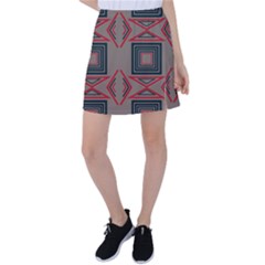 Abstract Pattern Geometric Backgrounds   Tennis Skirt by Eskimos