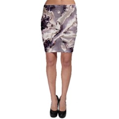 Abstract Wannabe Two Bodycon Skirt by MRNStudios
