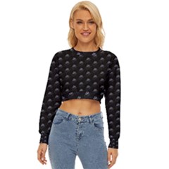 Animal Eyes Close Up Motif Pattern Lightweight Long Sleeve Sweatshirt by dflcprintsclothing