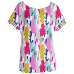 Acryl Paint Women s Oversized Tee by CoshaArt
