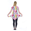 Acryl Paint Short Sleeve Tunic  View2