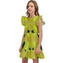 Abstract pattern geometric backgrounds   Kids  Winged Sleeve Dress View2
