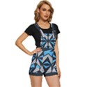 Abstract pattern geometric backgrounds   Short Overalls View3