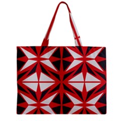 Abstract Pattern Geometric Backgrounds   Zipper Mini Tote Bag by Eskimos