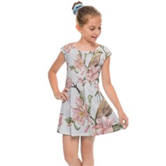 Floral Kids  Cap Sleeve Dress by Sparkle