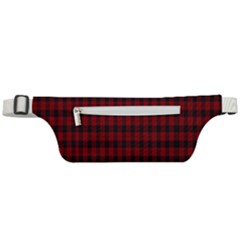 Tartan Red Active Waist Bag by tartantotartansreddesign2