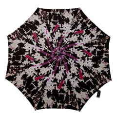 Chaos At The Wall Hook Handle Umbrellas (small) by DimitriosArt