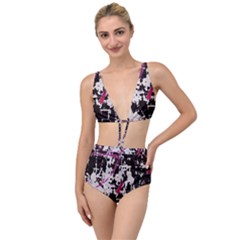 Chaos At The Wall Tied Up Two Piece Swimsuit by DimitriosArt