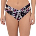 Chaos at the wall Double Strap Halter Bikini Bottom View1