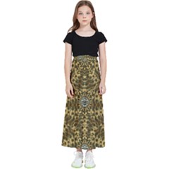 Soft As A Kitten Kids  Flared Maxi Skirt by pepitasart
