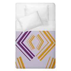 Abstract Geometric Design    Duvet Cover (single Size) by Eskimos