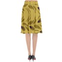Folk flowers print Floral pattern Ethnic art Flared Midi Skirt View2