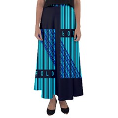 Folding For Science Flared Maxi Skirt by WetdryvacsLair