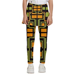 Abstract Geometric Design    Kids  Skirted Pants by Eskimos