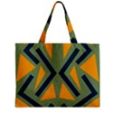 Abstract geometric design    Zipper Mini Tote Bag View1