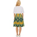 Abstract geometric design    Classic Short Skirt View4