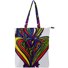 323e9da6-3c5d-45a8-8e87-448e29102b76 Double Zip Up Tote Bag by oneheartbeat