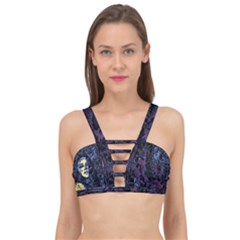 Glitch Witch Ii Cage Up Bikini Top by MRNStudios