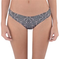 Old Style Decorative Seamless Pattern Reversible Hipster Bikini Bottoms by dflcprintsclothing