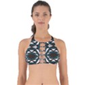 Abstract pattern geometric backgrounds Perfectly Cut Out Bikini Top View1