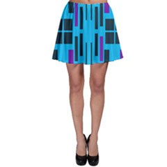Abstract Pattern Geometric Backgrounds Skater Skirt by Eskimos
