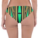 Abstract pattern geometric backgrounds Reversible Hipster Bikini Bottoms View2