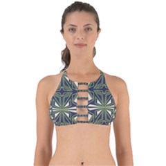 Abstract Pattern Geometric Backgrounds Perfectly Cut Out Bikini Top by Eskimos