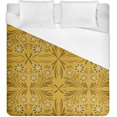 Folk Flowers Print Floral Pattern Ethnic Art Duvet Cover (king Size) by Eskimos