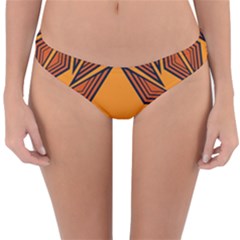 Abstract Pattern Geometric Backgrounds  Reversible Hipster Bikini Bottoms by Eskimos