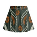 Folk flowers print Floral pattern Ethnic art Mini Flare Skirt View1