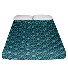 Bubble Wrap Fitted Sheet (california King Size) by artworkshop