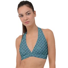 Bubble Wrap Halter Plunge Bikini Top by artworkshop