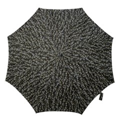 Creepy Head Motif Pattern Hook Handle Umbrellas (medium) by dflcprintsclothing