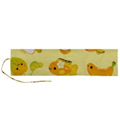 Banana Cichlid Roll Up Canvas Pencil Holder (l) by artworkshop