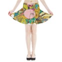 Cartoon Wallpapers Mini Flare Skirt View3