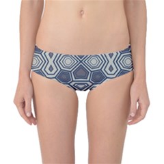 Abstract Pattern Geometric Backgrounds Classic Bikini Bottoms by Eskimos