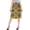 Abstract pattern geometric backgrounds Midi Beach Skirt View1