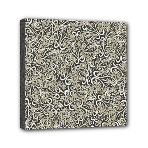 Intricate Ornate Pattern Mini Canvas 6  X 6  (stretched) by dflcprintsclothing